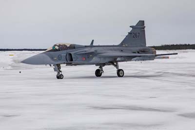 Lule Swedish Air Force Gripen