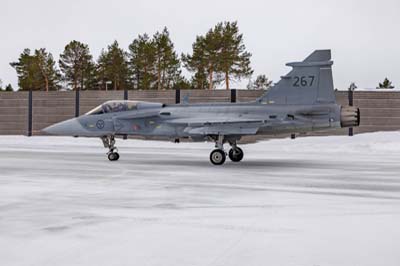 Lule Swedish Air Force Gripen