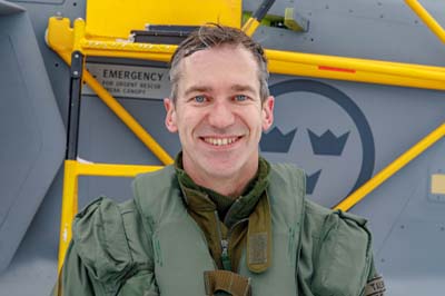 Lule Swedish Air Force Gripen