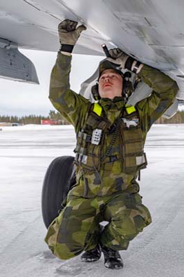 Lule Swedish Air Force Gripen