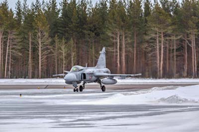 Lule Swedish Air Force Gripen