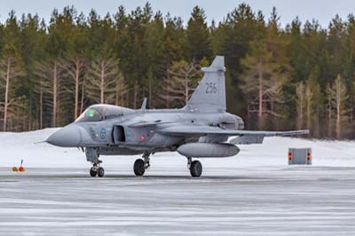 Lule Swedish Air Force Gripen
