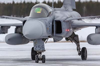 Lule Swedish Air Force Gripen