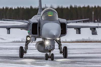Lule Swedish Air Force Gripen