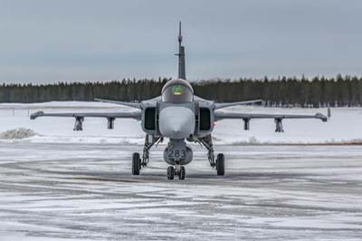 Lule Swedish Air Force Gripen