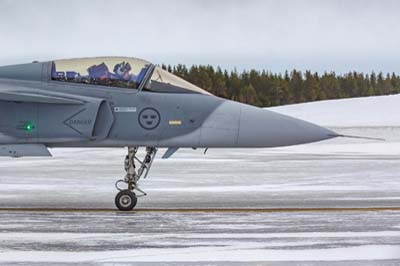 Lule Swedish Air Force Gripen