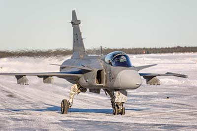 Lule Swedish Air Force Gripen