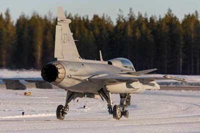 Lule Swedish Air Force Gripen