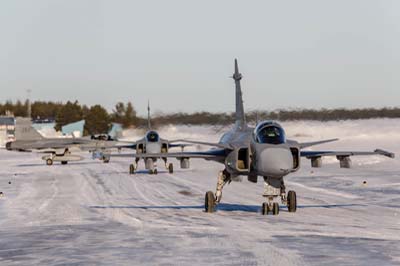 Lule Swedish Air Force Gripen