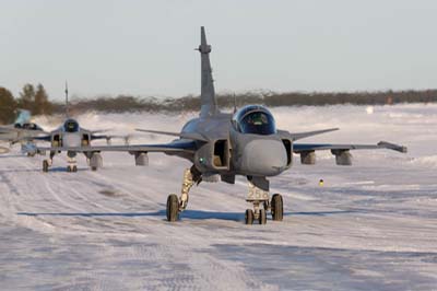 Lule Swedish Air Force Gripen