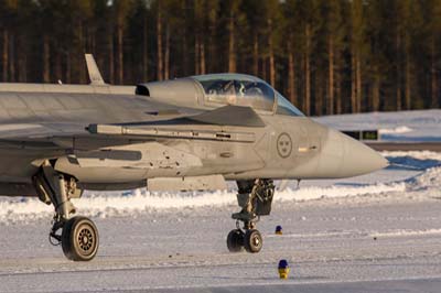 Lule Swedish Air Force Gripen