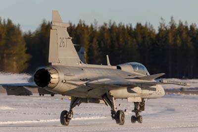 Lule Swedish Air Force Gripen