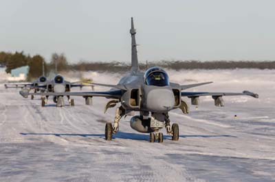 Lule Swedish Air Force Gripen