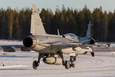 Lule Swedish Air Force Gripen