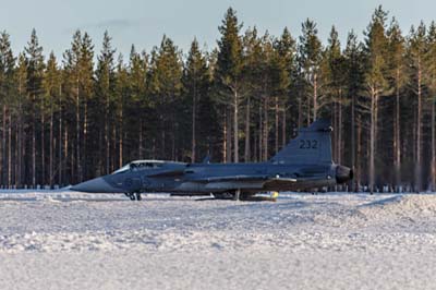 Lule Swedish Air Force Gripen