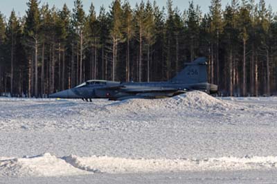 Lule Swedish Air Force Gripen