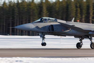 Lule Swedish Air Force Gripen