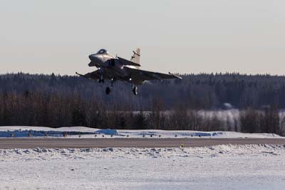 Lule Swedish Air Force Gripen