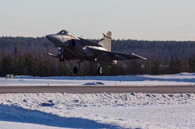 Lule Swedish Air Force Gripen