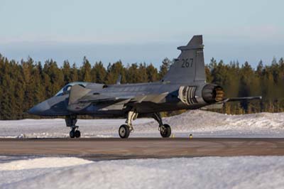 Lule Swedish Air Force Gripen