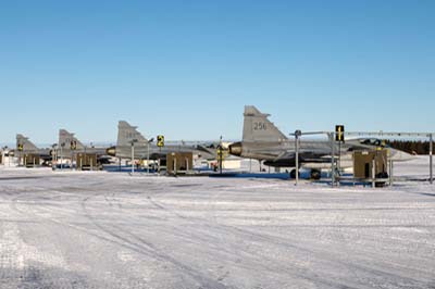 Lule Swedish Air Force Gripen