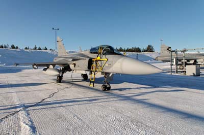 Lule Swedish Air Force Gripen