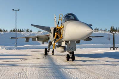 Lule Swedish Air Force Gripen