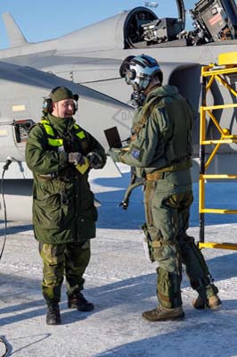 Lule Swedish Air Force Gripen