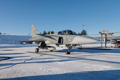 Lule Swedish Air Force Gripen