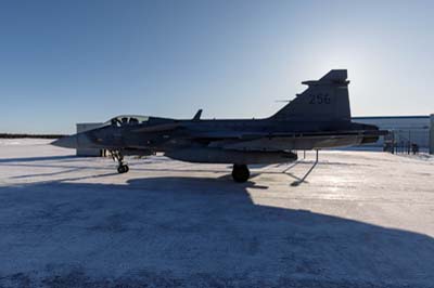 Lule Swedish Air Force Gripen