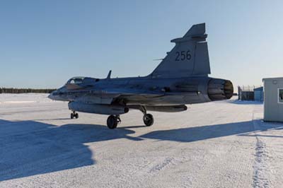 Lule Swedish Air Force Gripen