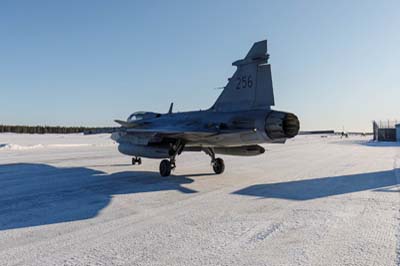 Lule Swedish Air Force Gripen