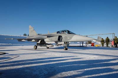 Lule Swedish Air Force Gripen