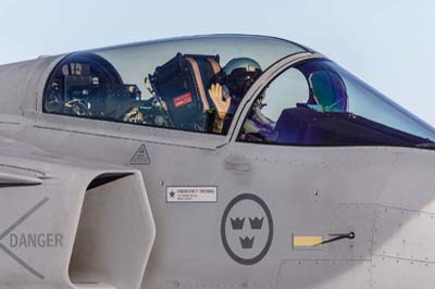 Lule Swedish Air Force Gripen