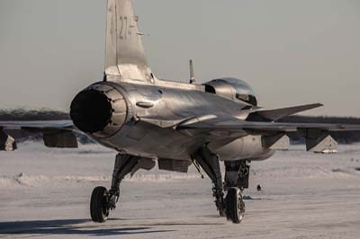 Lule Swedish Air Force Gripen