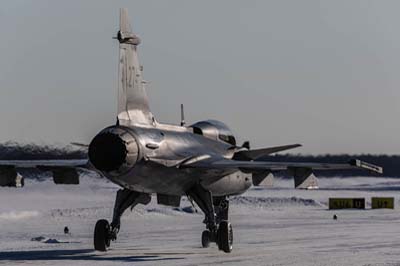 Lule Swedish Air Force Gripen