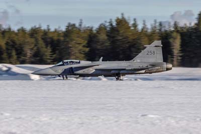 Lule Swedish Air Force Gripen