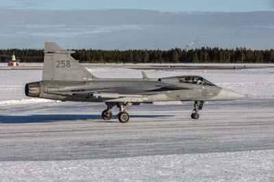 Lule Swedish Air Force Gripen