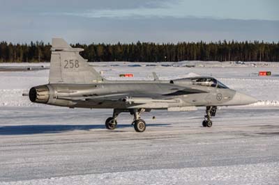 Lule Swedish Air Force Gripen