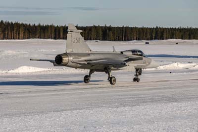 Lule Swedish Air Force Gripen