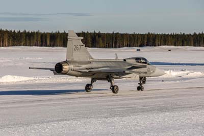 Lule Swedish Air Force Gripen