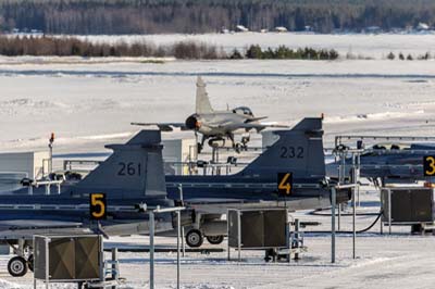 Lule Swedish Air Force Gripen