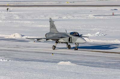 Lule Swedish Air Force Gripen