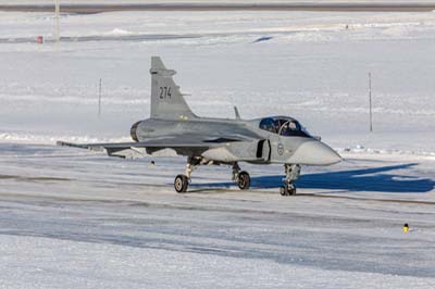 Lule Swedish Air Force Gripen