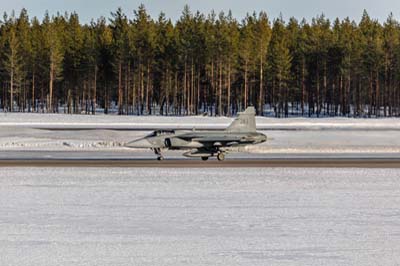Lule Swedish Air Force Gripen