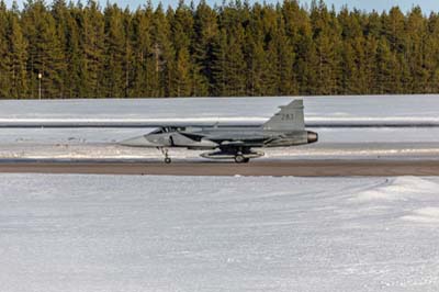 Lule Swedish Air Force Gripen