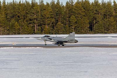 Lule Swedish Air Force Gripen
