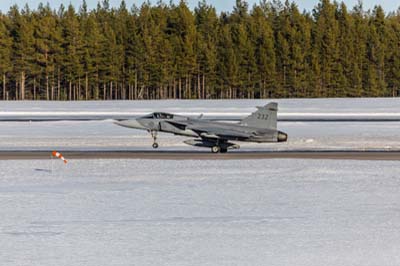 Lule Swedish Air Force Gripen