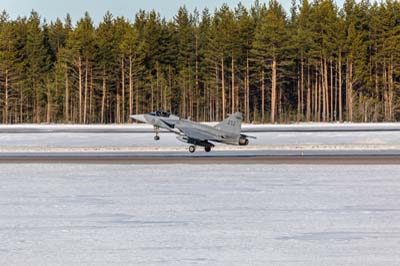 Lule Swedish Air Force Gripen