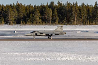 Lule Swedish Air Force Gripen